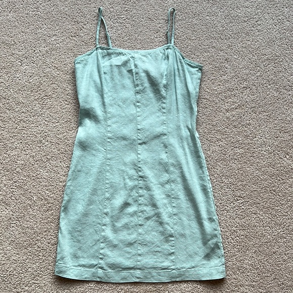 Forever 21 Light Blue Mini Dress - Picture 2 of 7